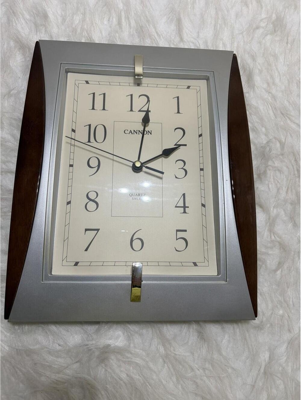 Vintage Cannon Quartz Sweep Wall Clock - Works - Picture 2 of 6